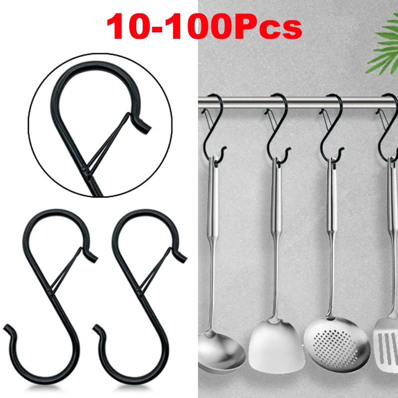Cast Iron Corn - 10/100 Stuks Metalen Ophanghaken S-vormige Hanger