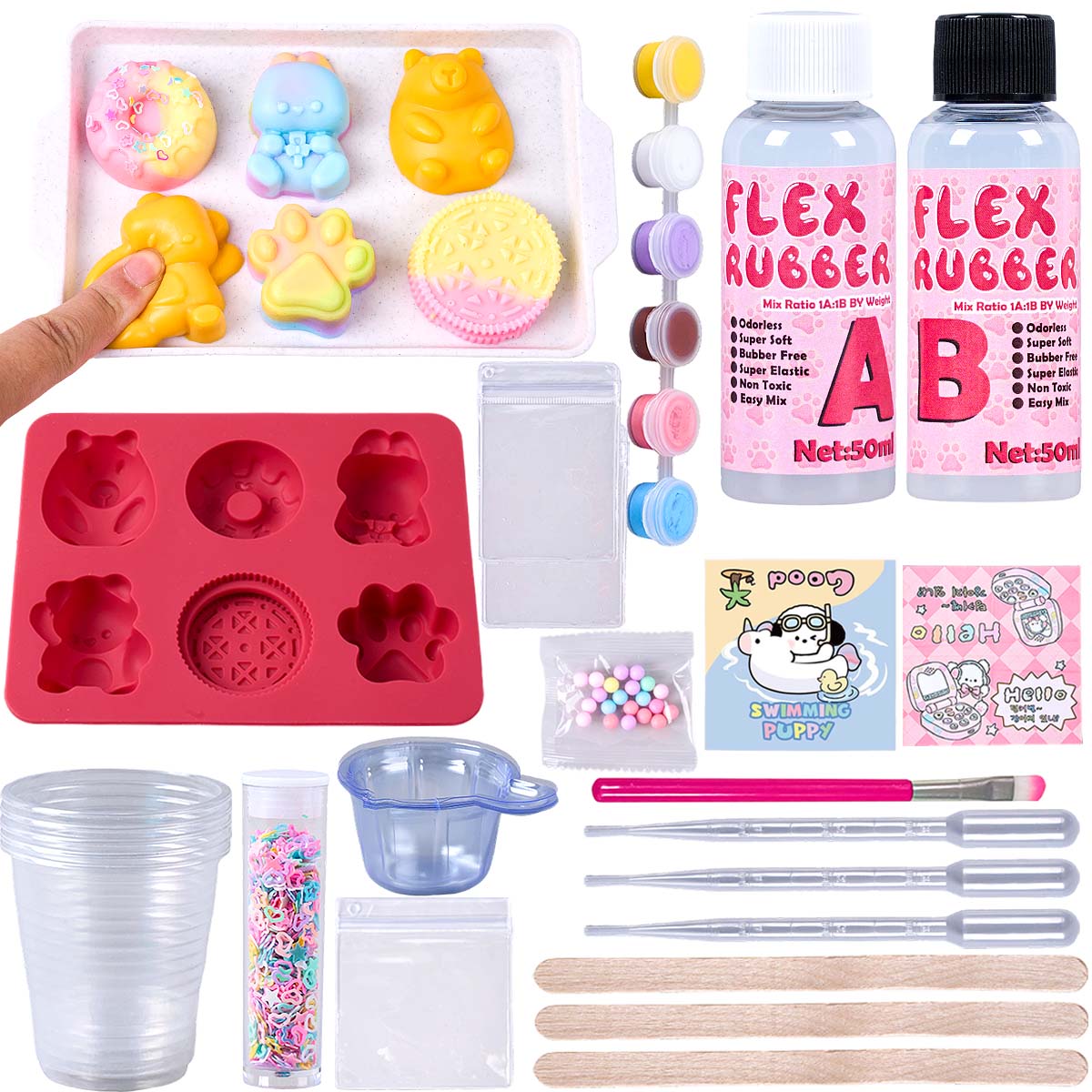 Taba Squishy Maker Kit Flex Ru - Donut Mold Silicone recensie en prijs