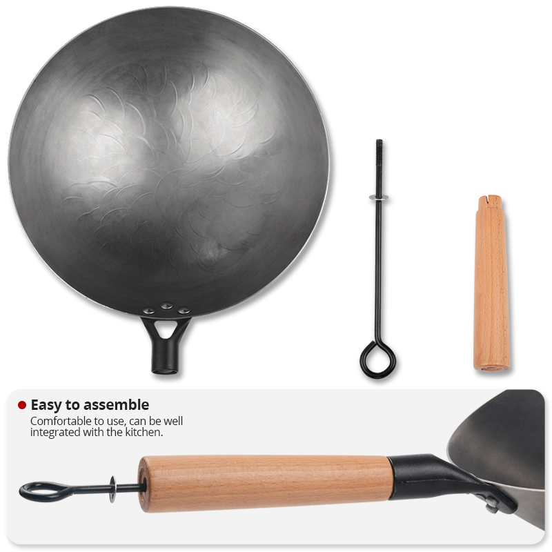 Chinese Ijzeren Wok Handgemaak - Cast Iron Corn recensie en prijs