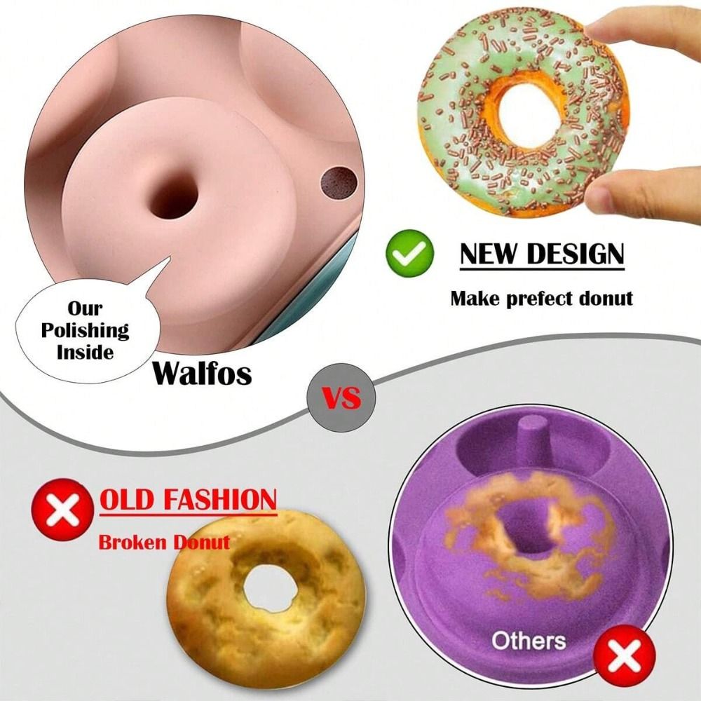 Nieuwe siliconen donutvorm, hi - Donut Mold Silicone recensie en prijs