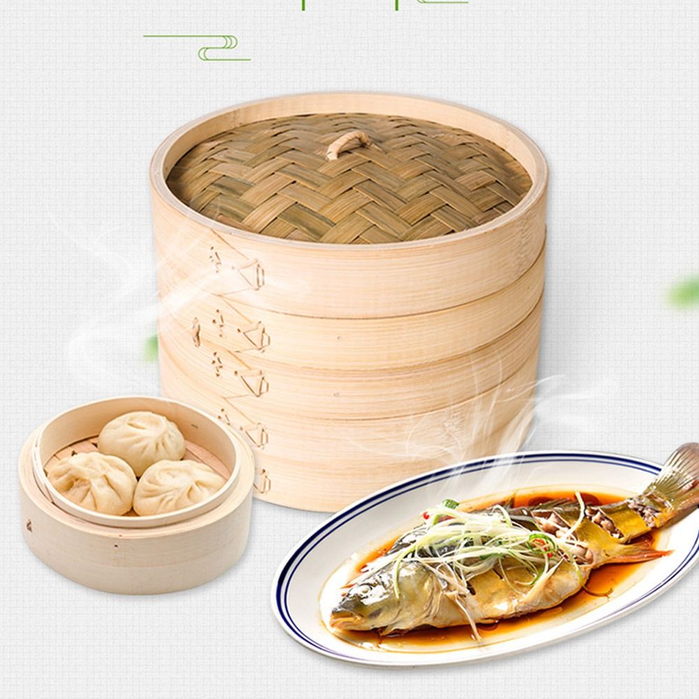 Bamboe Stoomboot Mand Met Deks - Bao Steamer Bamboo recensie en prijs