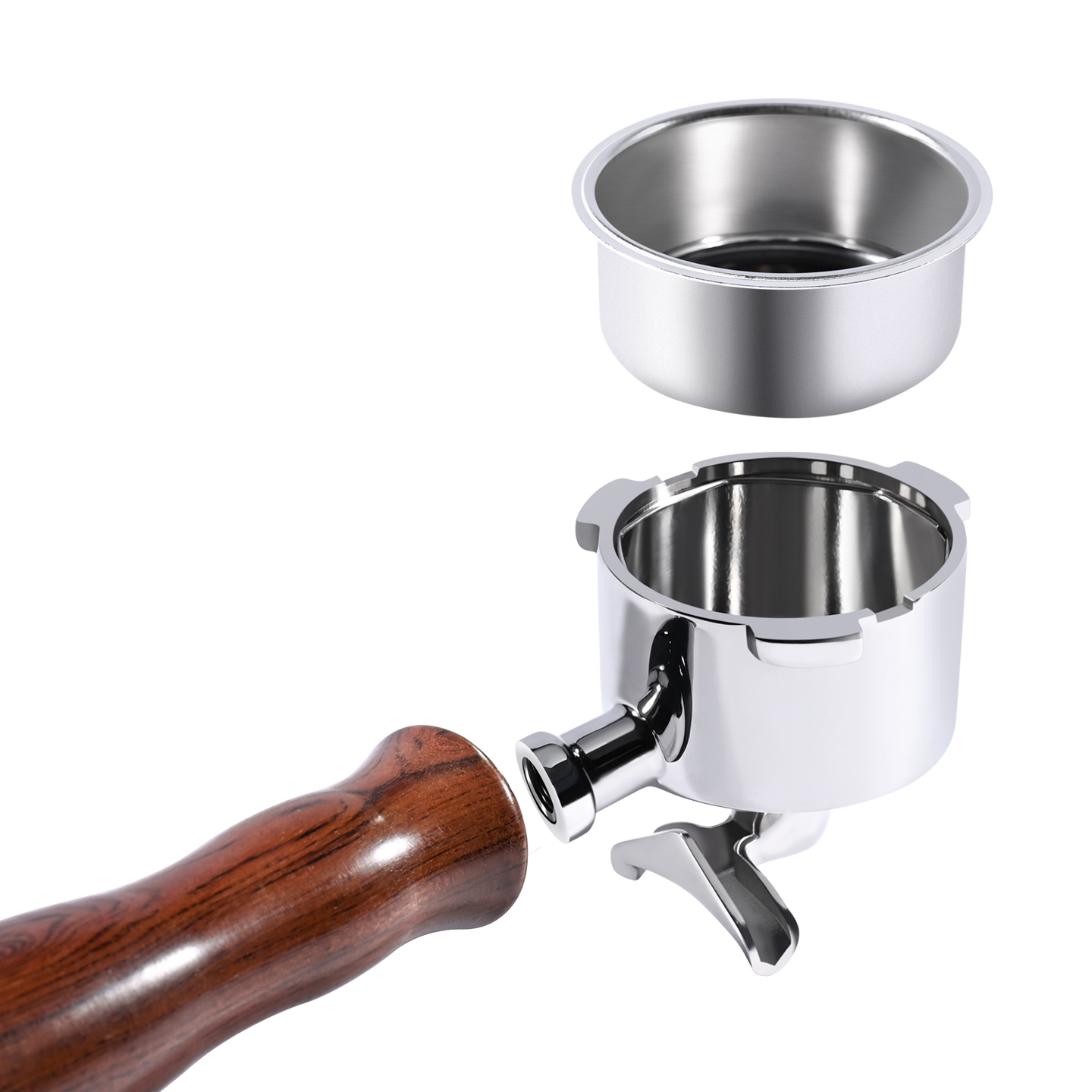 51mm dubbele uitloop koffiefil - Delonghi Espresso Magnifica recensie en prijs