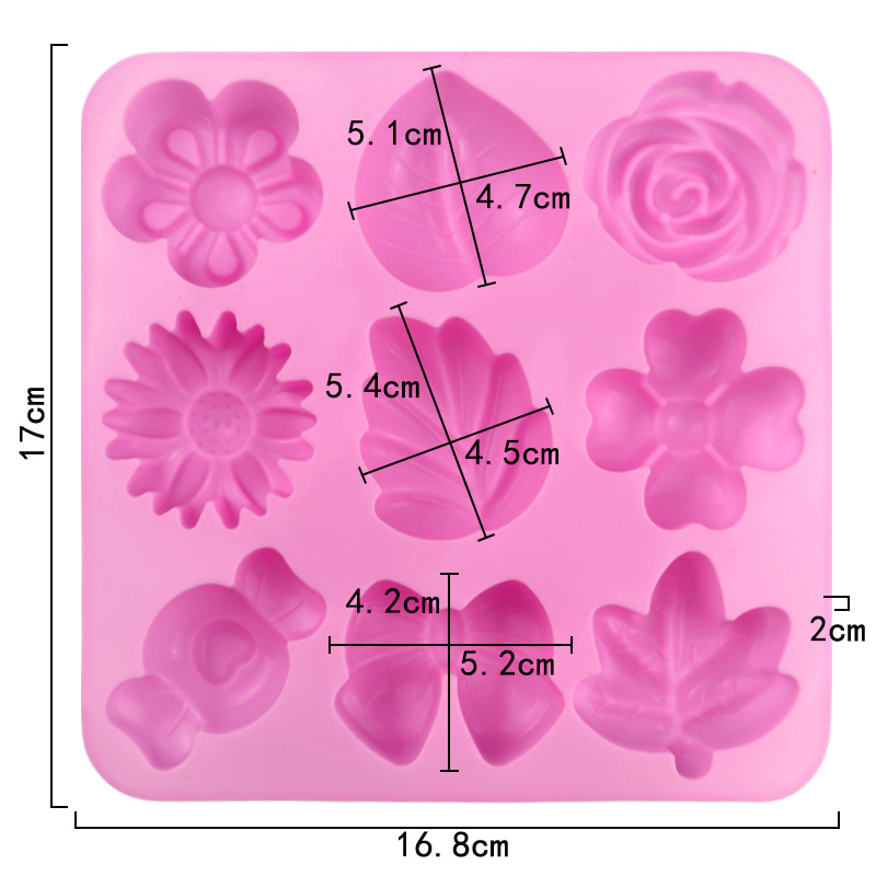 Rose Siliconen Mal Bloem Blade - Bunny Cake Mold recensie en prijs